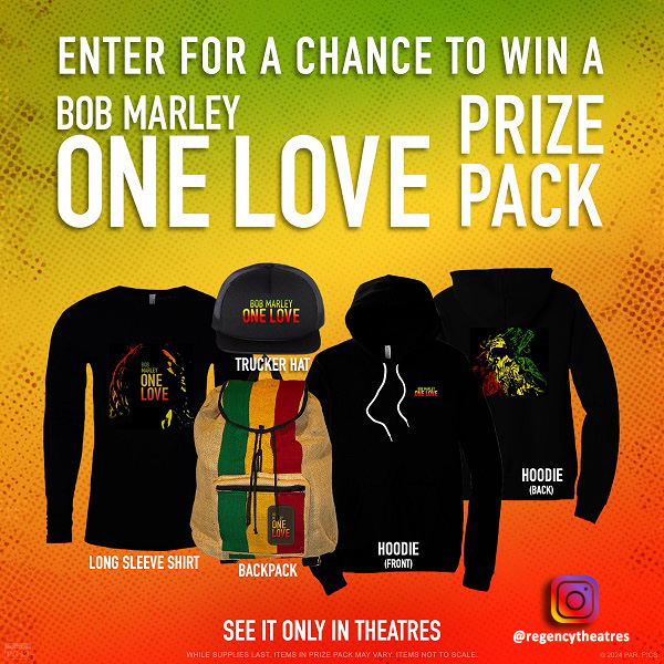 Instagram Giveaway - BOB MARLEY: ONE LOVE